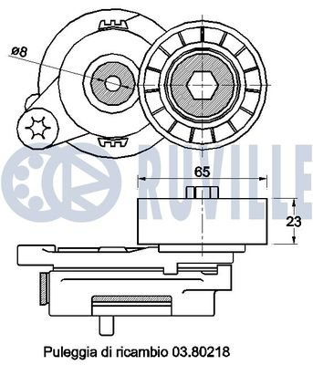 INTINZATOR CUREA CUREA DISTRIBUTIE RUVILLE 542467 1