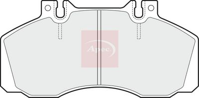 APEC Brake Pad Set, disc brake PAD658