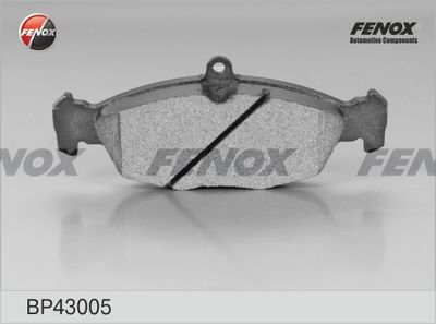 Комплект тормозных колодок, дисковый тормоз FENOX BP43005 для DAEWOO LEMANS