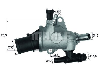 MAHLE TI 142 83 Термостат  для ALFA ROMEO GIULIETTA (940_) 1.8 TBi (940FXC1A)