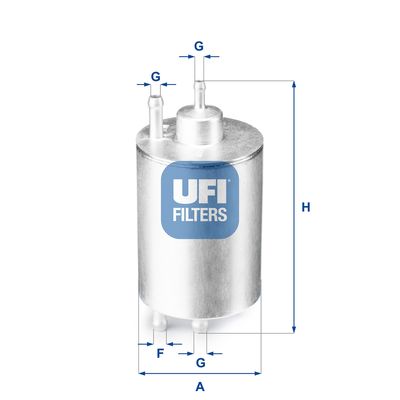 Топливный фильтр UFI 31.841.00 для CHRYSLER CROSSFIRE