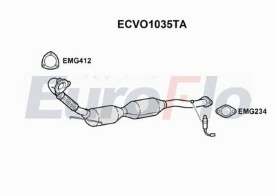 Katalizator EUROFLO 8603071