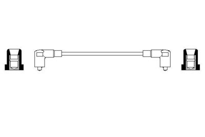 Провод зажигания BOSCH 0 356 904 075 для VW ILTIS