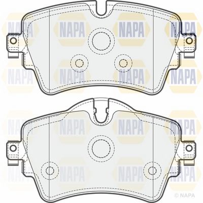 Brake Pad Set NAPA NBP1283