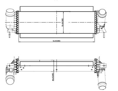 Laddluftkylare NRF 309061