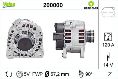 генератор VALEO 200000