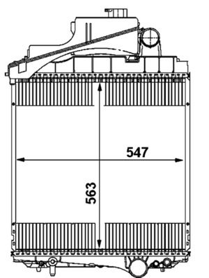 Motorradiator