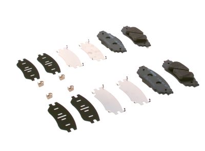 BREMSBELAGSATZ SCHEIBENBREMSE BOSCH 0986424927 9