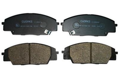 Комплект тормозных колодок, дисковый тормоз CWORKS C11NR0026 для ACURA RSX
