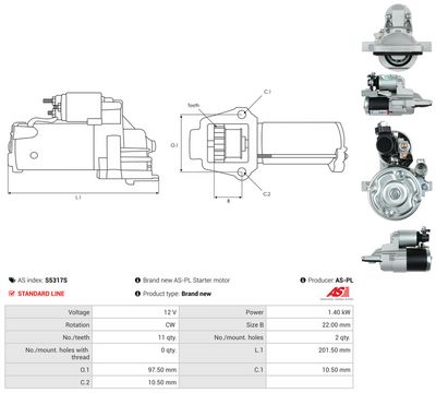 STARTER AS-PL S5317S 4