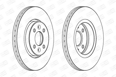 BREMSSCHEIBE CHAMPION 562103CH 1