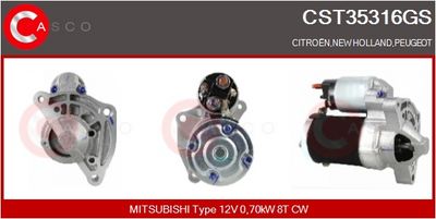 STARTER CASCO CST35316GS
