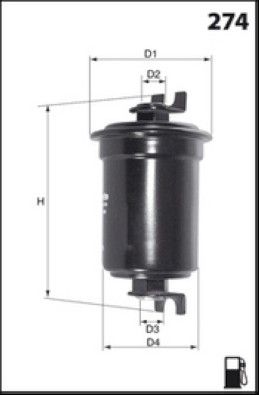 KRAFTSTOFFFILTER LUCAS LFPF035 1