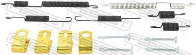 Zestaw akcesoriów, szczęki hamulcowe hamulca postojowego FEBEST 2204-CERR-KIT