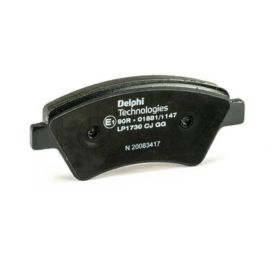 BREMSBELAGSATZ SCHEIBENBREMSE DELPHI LP1730 36