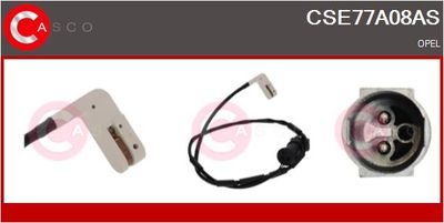 SENZOR DE AVERTIZARE UZURA PLACUTE DE FRANA