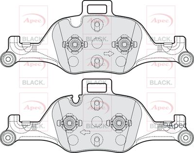 Brake Pad Set APEC PAD2187B