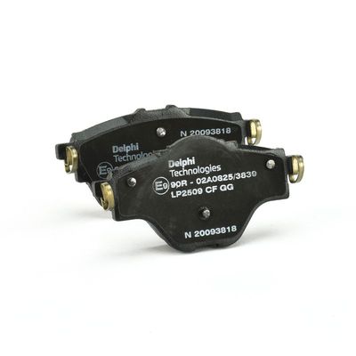 BREMSBELAGSATZ SCHEIBENBREMSE DELPHI LP2509 36