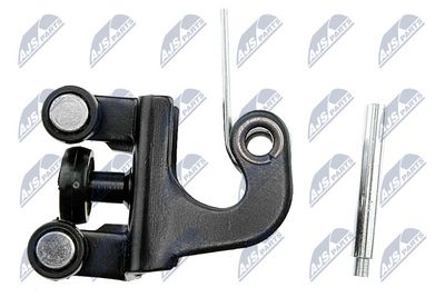 Rullaohjain, liukuovi NTY EZC-RE-028 – VAUXHALL, OPEL, RENAULT