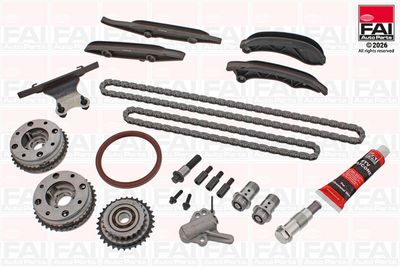 комплект ангренажна верига FAI AutoParts TCK338VVT