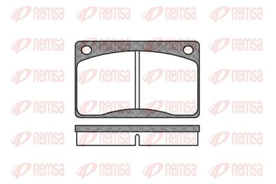 Brake Pad Set, disc brake 0042.30