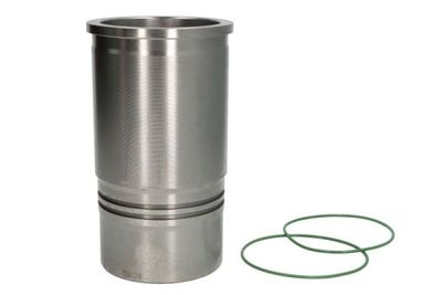 Cilindervoering (binnendiameter: 108mm, lengte: 228mm, flens diameter: 131,7mm, met o-ringen, (EN) Flange height 8,06mm) past: RVI MIDLUM, PREMIUM 2 VOLVO 7500, 8500 D7E240-TCD2013L64V 01.91-