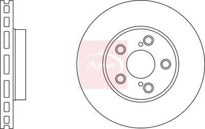APEC Brake Disc DSK2334