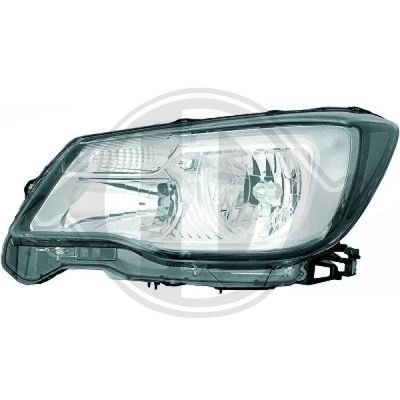 DIEDERICHS 6243181 Основная фара  для SUBARU FORESTER (Субару Форестер)