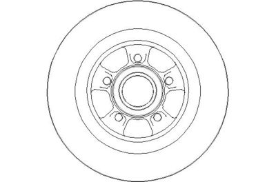 NATIONAL NBD1781 Тормозные диски  для RENAULT MEGANE II (BM0/1_, CM0/1_) 2.0 dCi
