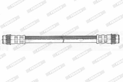 BREMSSCHLAUCH FERODO FHY2261 1