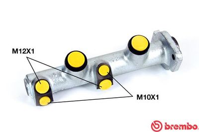 Главный тормозной цилиндр BREMBO M 68 070 для RENAULT 25