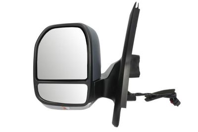 Zijspiegel Links (elektrisch, in reliëf, met verwarming, under-coated, met indicator, aerial) past: FORD TRANSIT / TOURNEO CUSTOM  VW TRANSPORTER T7 12.23-