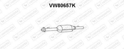 VENEPORTE VW80657K Катализатор для VW PASSAT B3/B4 Variant (3A5, 35I)