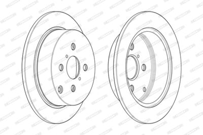 DISC FRANA FERODO DDF1417 2