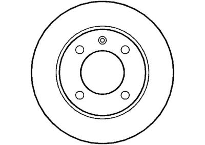 MOTAQUIP LVBD117Z Тормозные диски для FORD FIESTA I (GFBT) 1.6 XR2