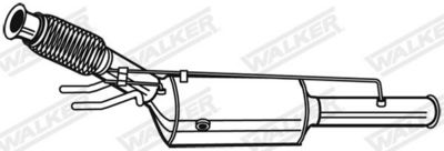 FILTRU FUNINGINE/PARTICULE SIST.DE ESAPAMENT WALKER 93158 4