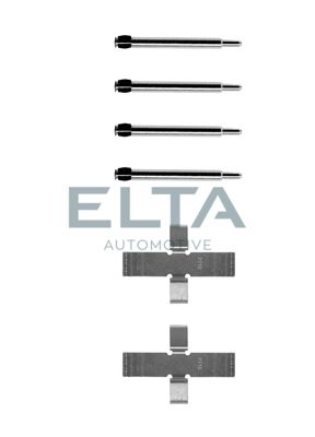 Комплектующие, колодки дискового тормоза ELTA AUTOMOTIVE EA8553 для ALFA ROMEO 90