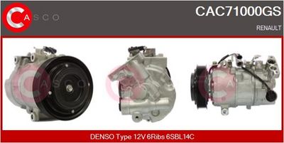 COMPRESOR CLIMATIZARE CASCO CAC71000GS