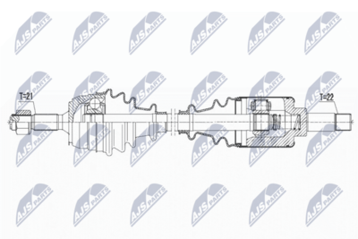 Wał napędowy NTY NPW-CT-065