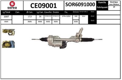 LENKGETRIEBE SNRA CE09001