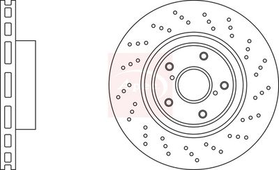 APEC Brake Disc DSK2961