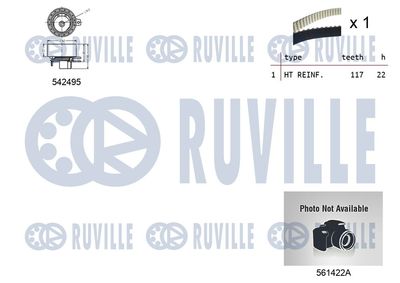 SET POMPA APA + CUREA DINTATA RUVILLE 5503741 1