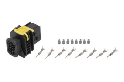 Draadstekker (aantal pinnen: 8, HDSCS, spanning naar 60V)