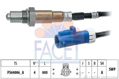 Лямбда-зонд FACET 10.8299 для FORD C-MAX