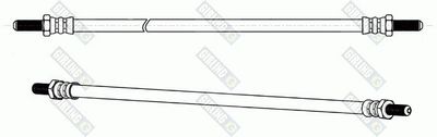 Тормозной шланг GIRLING 9003218 для DAIMLER 2.8