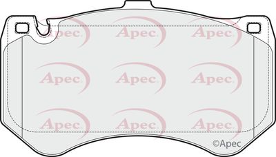 Brake Pad Set APEC PAD1820