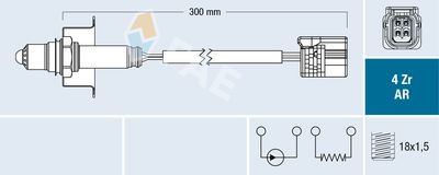SONDA LAMBDA FAE 75622