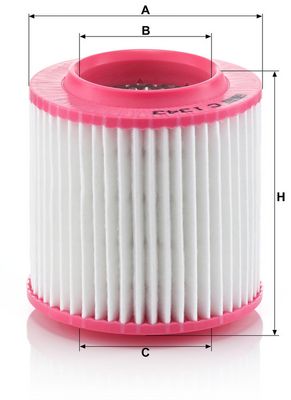 LUFTFILTER MANN-FILTER C1343 1