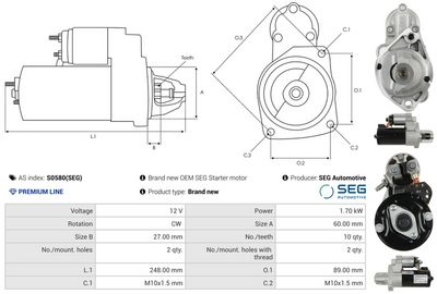 STARTER AS-PL S0580SEG 4
