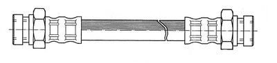 CEF 511512 Тормозной шланг  для MAZDA 323 F V (BA) 1.5 16V